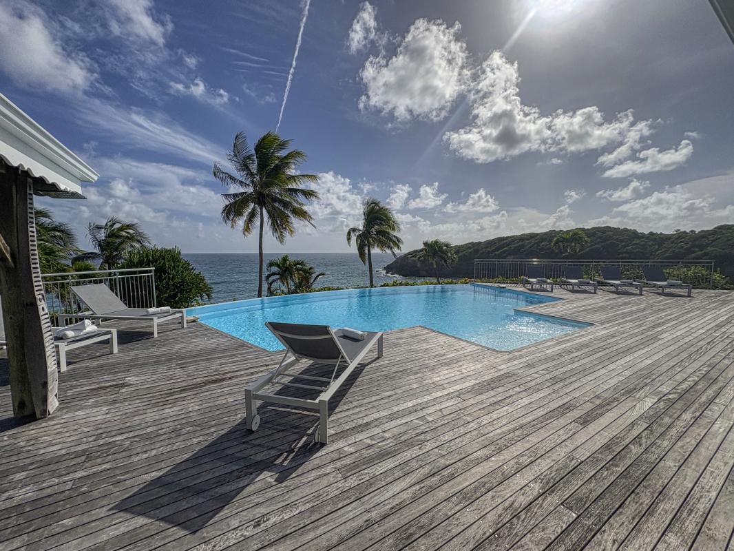 6.Location villa piscine Sainte Anne Guadeloupe_Vue Mer